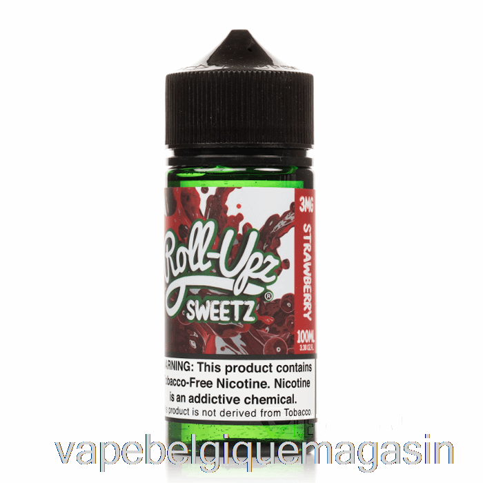 Vape Shop Bruxelles Fraise - Jus Roll-upz - 100ml 3mg